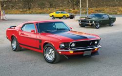 red boss 302 69 mustang